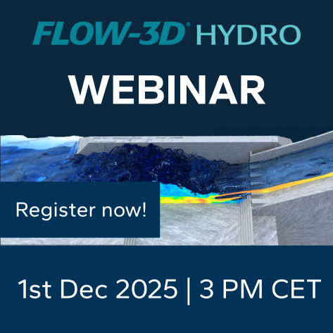 Webinar FLOW-3D HYDRO
