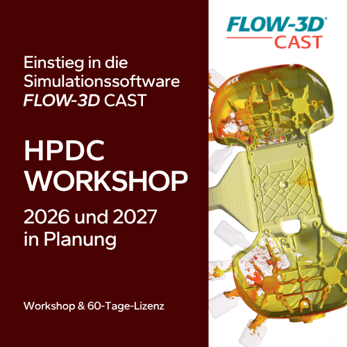 Weitere Workshops FLOW-3D CAST